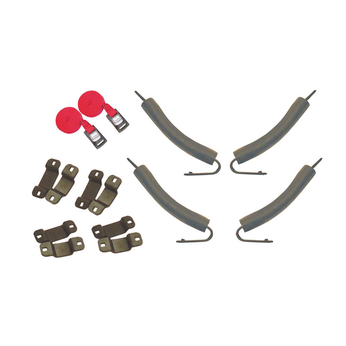 Malone EcoLight 2 Kayak Trailer Package with 2 V-Racks