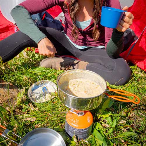 GSI Outdoors Glacier Stainless 1 Person Mess Kit