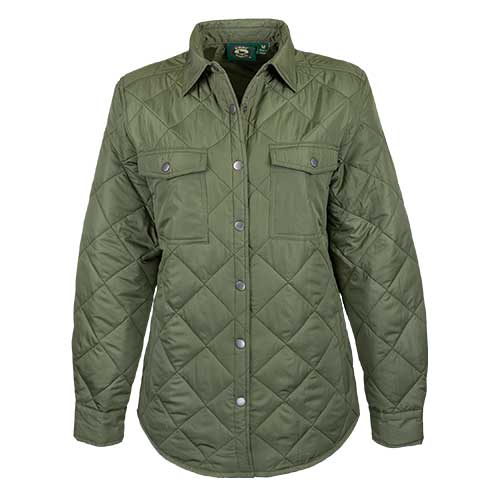 Stillwater Supply Women's Amity Quilted Shirt Jacket