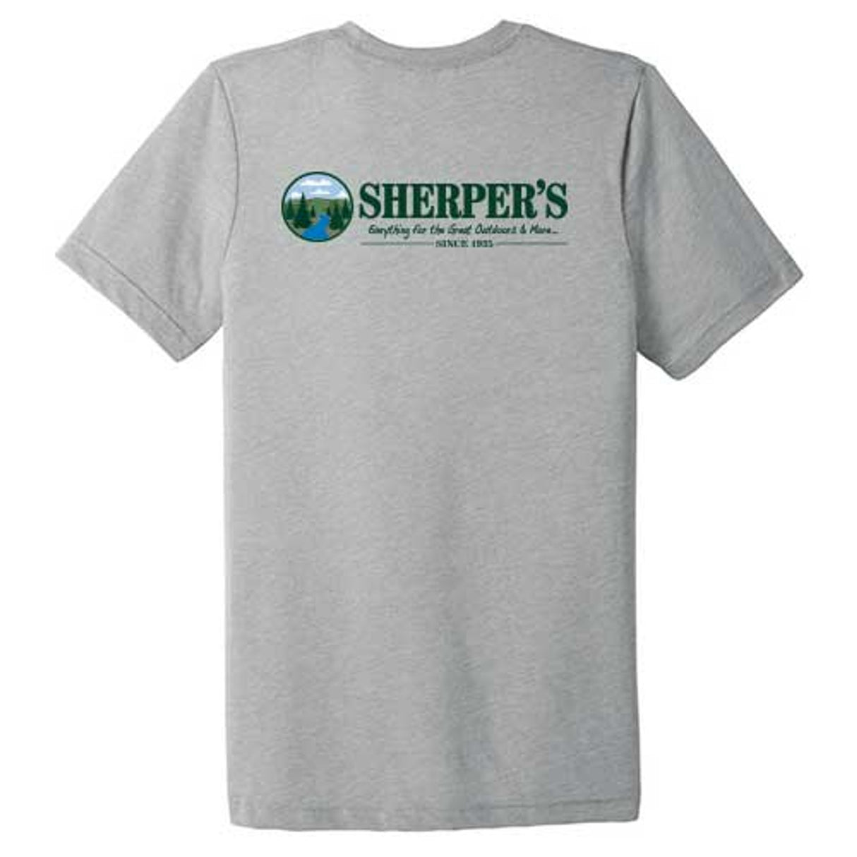 Sherper's Logo Unisex Triblend Short-Sleeve Tee