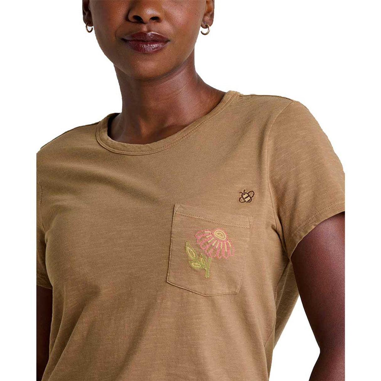 Toad & Co Women's Primo Crew Embroidered Shirt