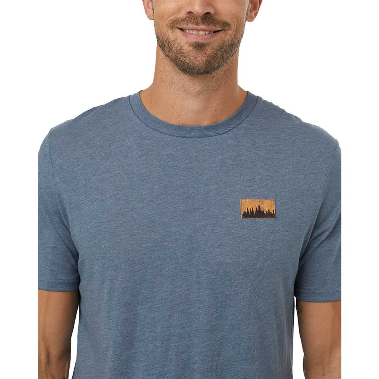 Tentree Men's Juniper Cork Patch T-Shirt