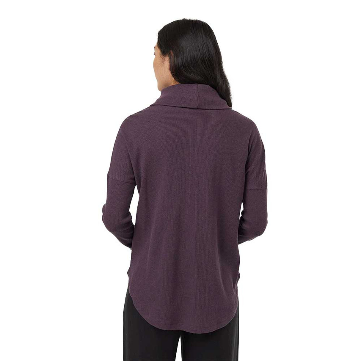 Tentree Women's TreeWaffle Turtleneck Longsleeve Top