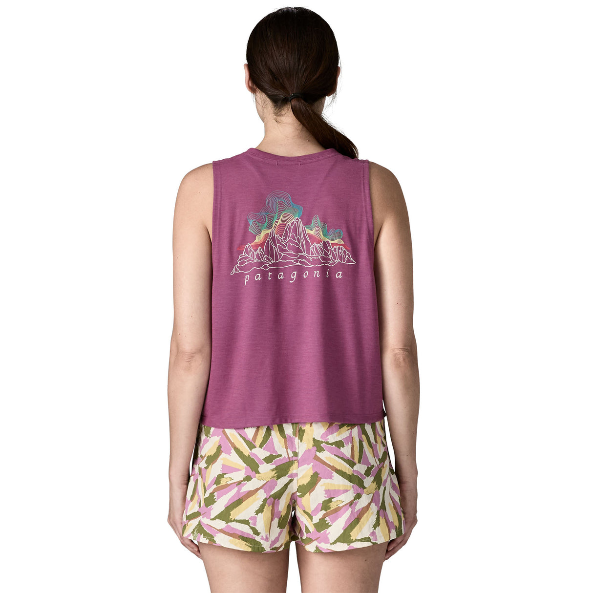 Patagonia Women's Capilene Cool Trail Cropped Tank Top