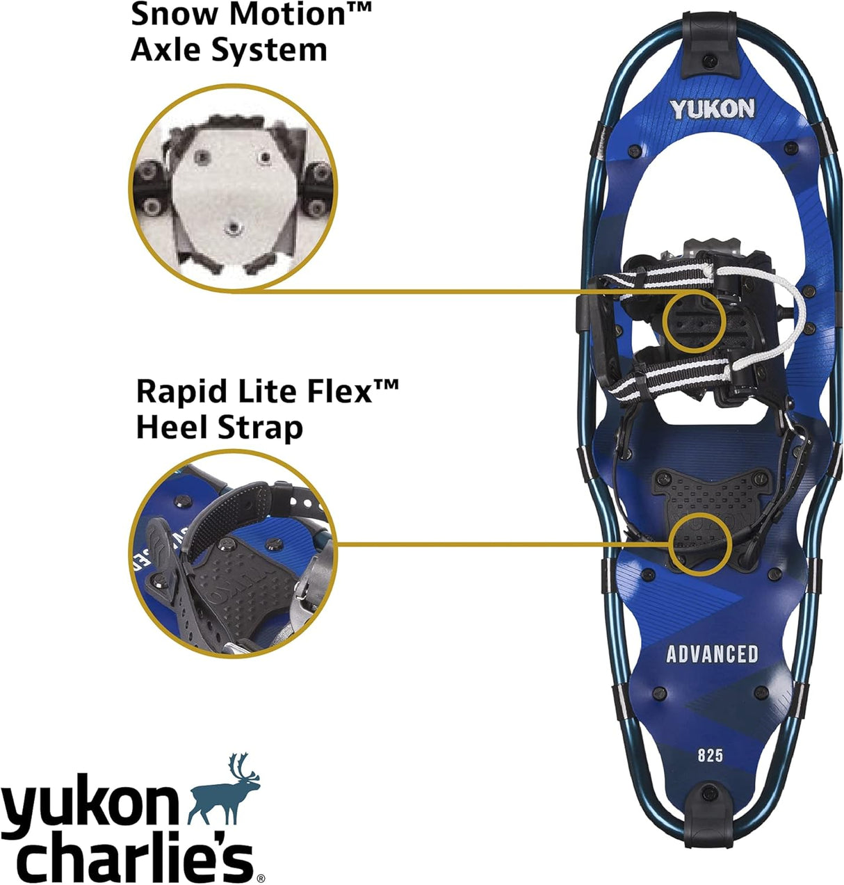 Yukon Charlie's Advanced Snowshoe Kit