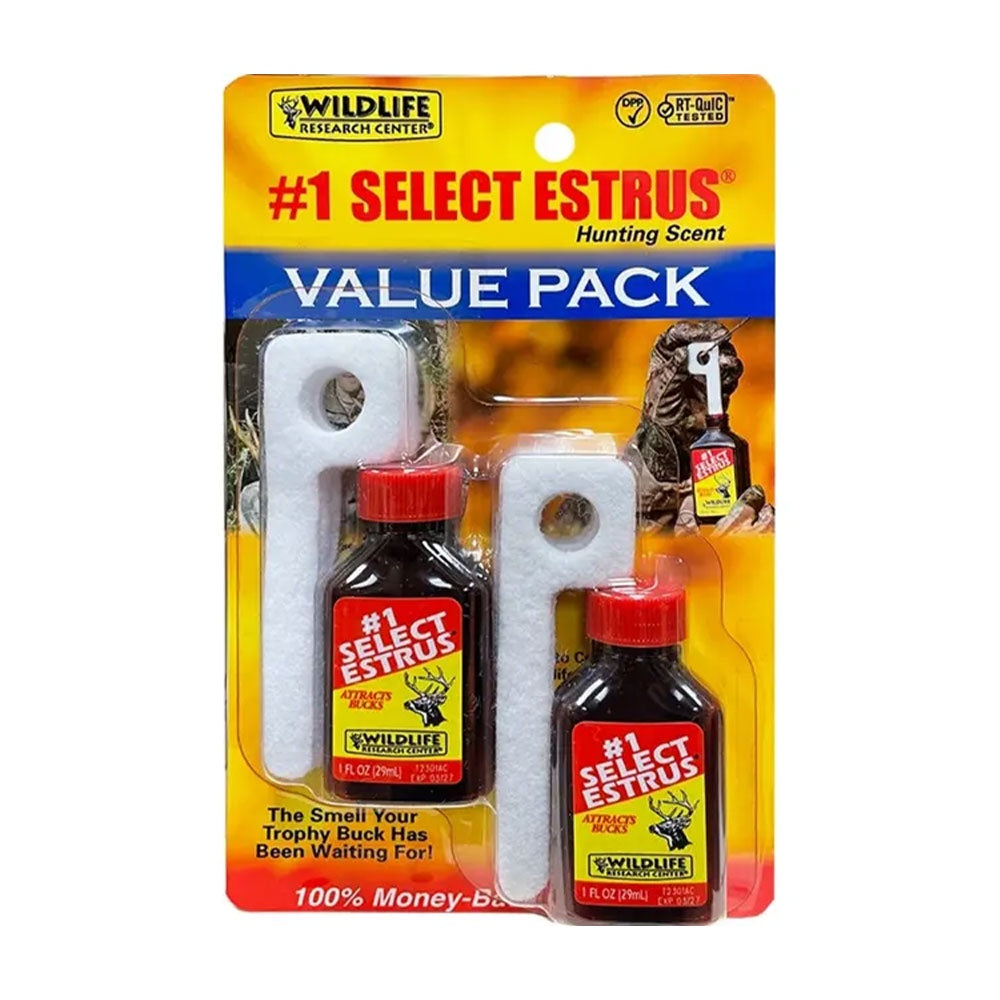 Wildlife Research Center #1 Select Estrus 2 Pack Combo