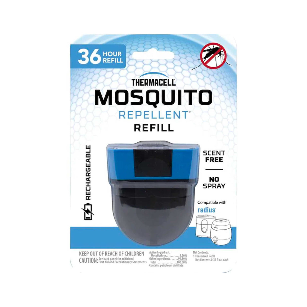 Thermacell Rechargeable Mosquito Repellent Refill