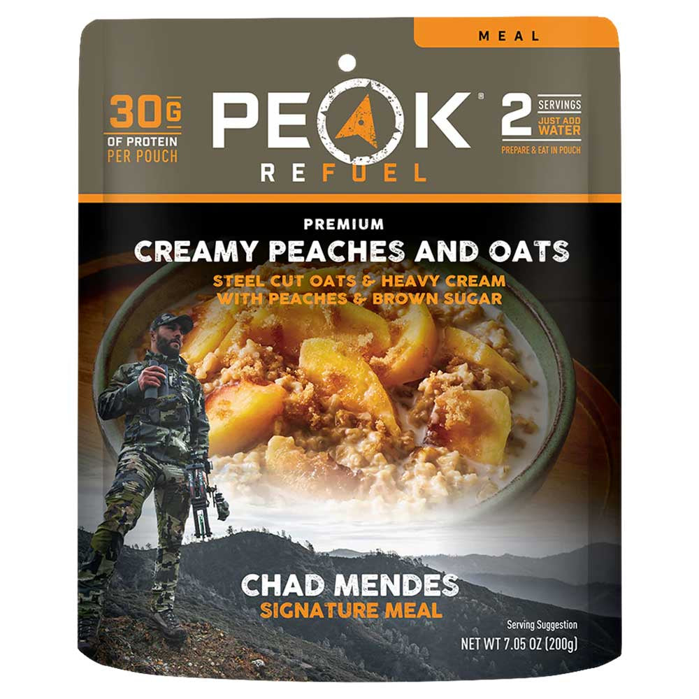 Peak Refuel Creamy Peaches and Oats