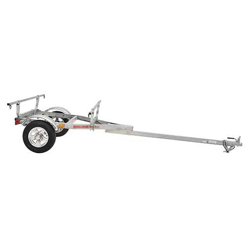 Malone MicroSport XT Trailer with Aluminum Wheels, Fenders & Retractable Tongue Kit
