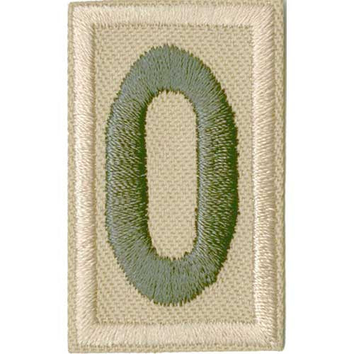 Scout Centennial Unit Numeral 0