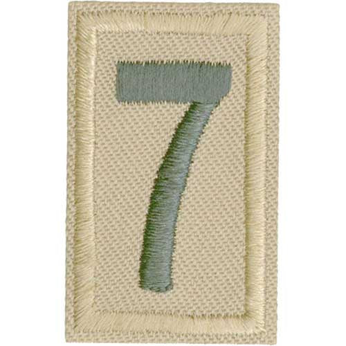 Scout Centennial Unit Numeral 7