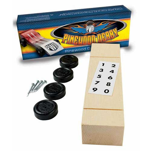 Scout Official Pinewood Derby Car Kit