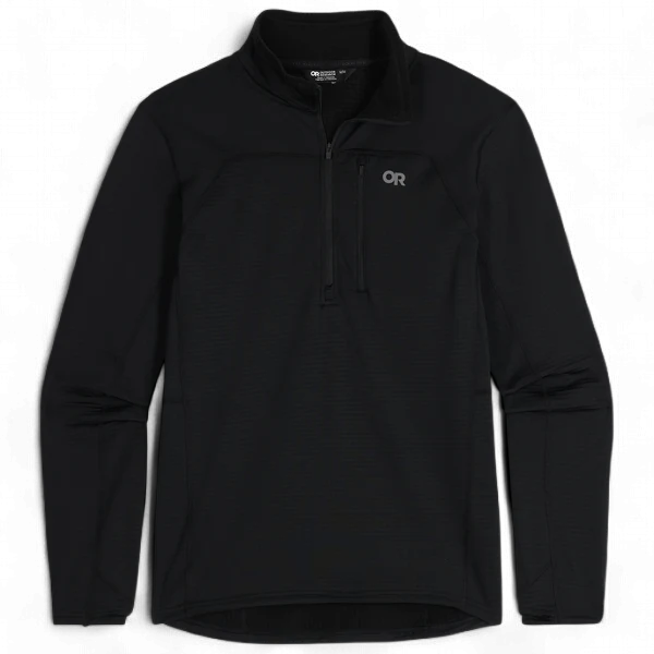 OR Men's Vigor Grid Fleece Half Zip