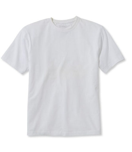 L.L. Bean Men's Carefree Unshrinkable Tee, Traditional Fit Short-Sleeve