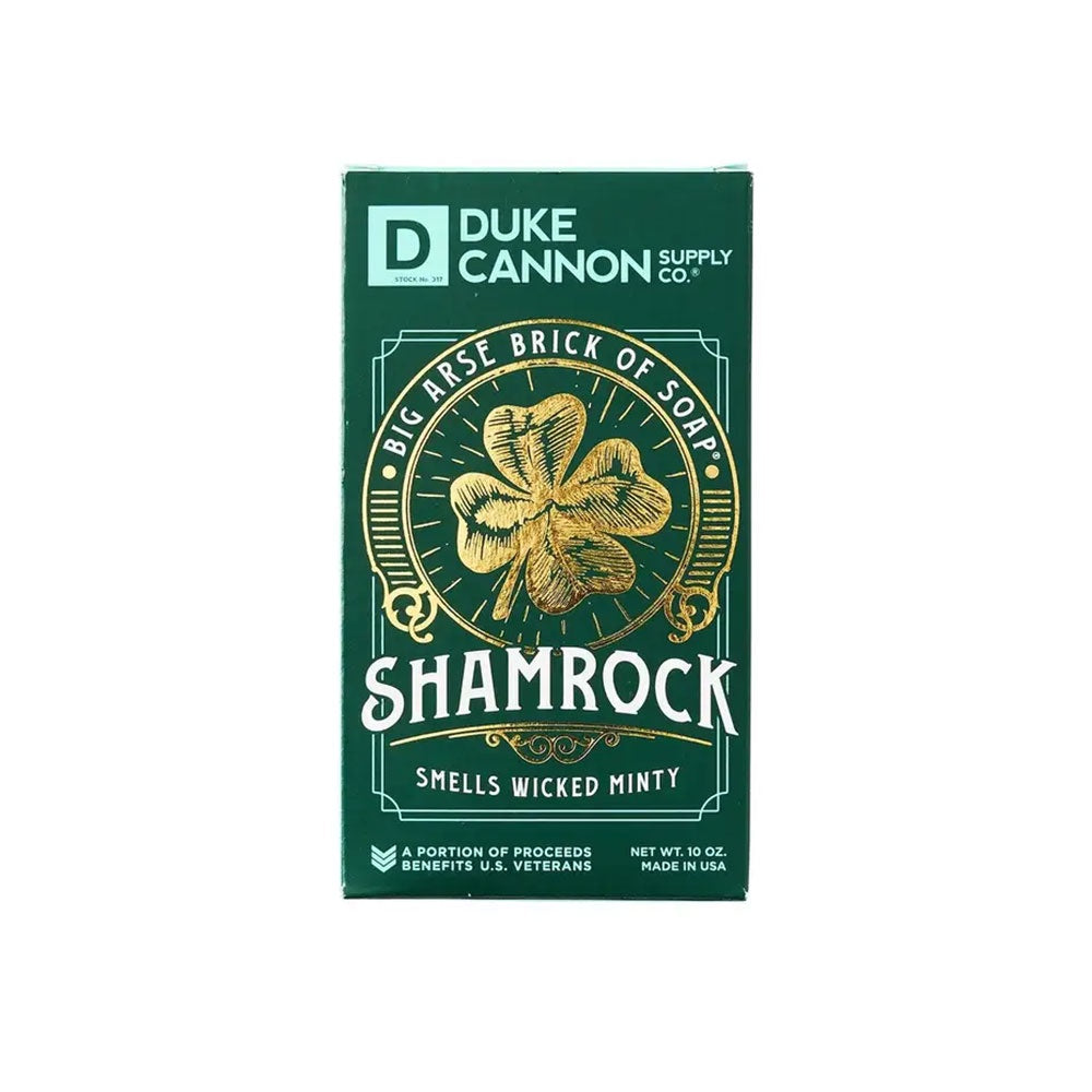 Duke Cannon Shamrock Big Arse Brick of Soap