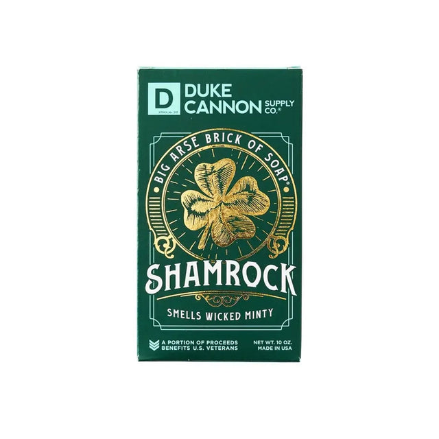 Duke Cannon Shamrock Big Arse Brick of Soap