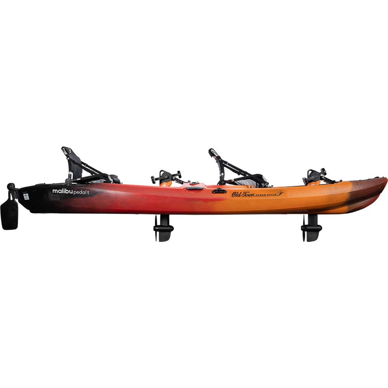 kayak pedales Old Town Ocean Kayak Malibu Pedal T Tandem Kayak Horizon