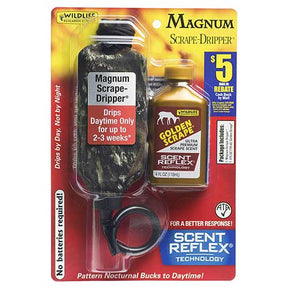 Wildlife Research Magnum Dripper Golden Scrape Combo Pack