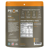 Peak Refuel Creamy Peaches and Oats