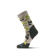 FITS Light Hiker (Camo Print) - Crew Sock