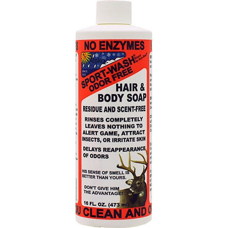 Atsko Sport Wash Hair & Body Soap - 16oz