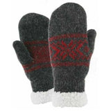 Grand Sierra Women's Ragg Wool Snowflake Mitten