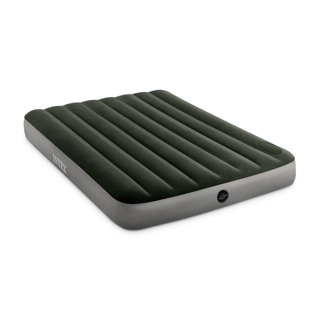 Intex 10-inch Full Dura-Beam Downy Airbed with Built-in Foot Pump