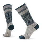 Smartwool Everyday Popcorn Snowflake Pattern Full Cushion Crew Socks