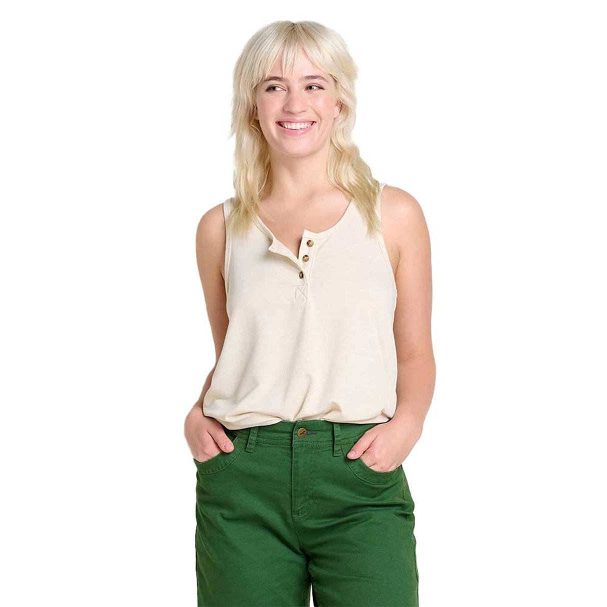 Toad & Co Women's Piru Henley Tank