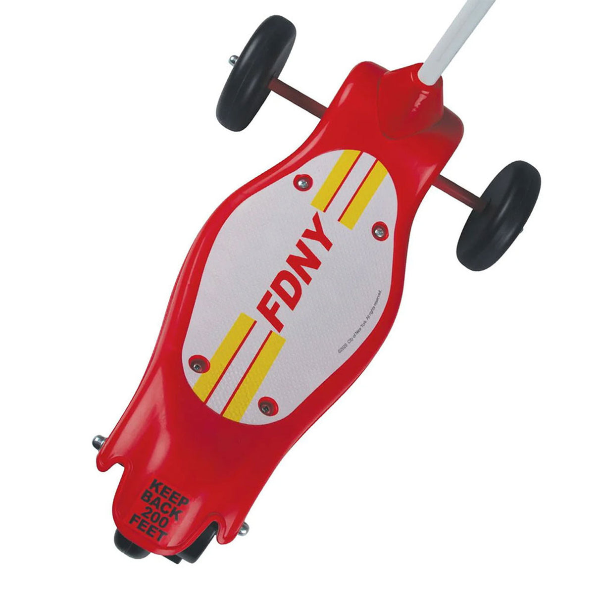 Bravo FDNY Safe Start 3-Wheel Kids Electric Scooter