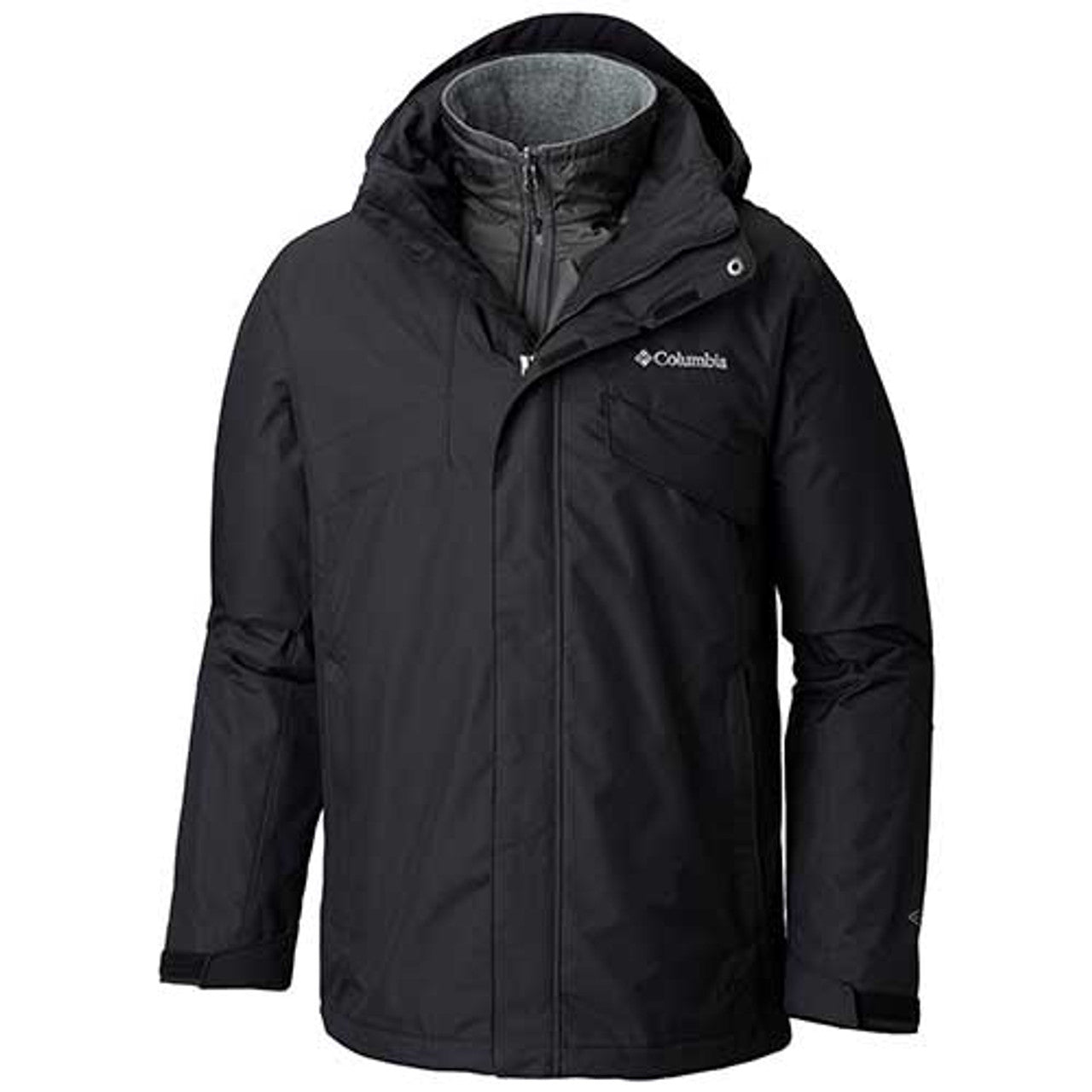 columbia bugaboo tall Columbia Men's Plus Sizes Bugaboo II Fleece Interchange Jacket