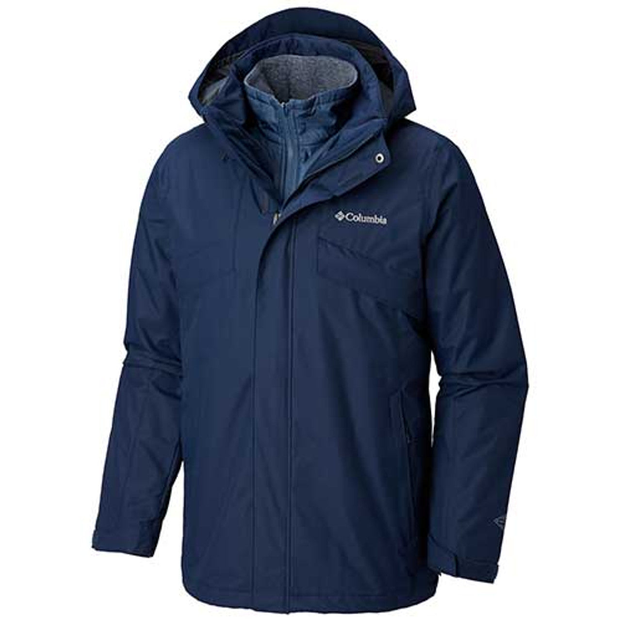 Columbia Fleece Mens Columbia - BUGABOO II FLEECE INTERCHANGE JACKET (1800662 271 Mens 3 In 1 Jacket Waterproof