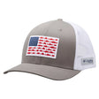 Columbia PFG Mesh Snap Back Fish Flag Ballcap