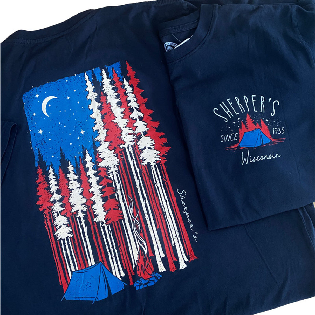 Sherper's American Camping Tee