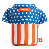 Puffin Freedom Beverage Shirt Insulated Can Cooler