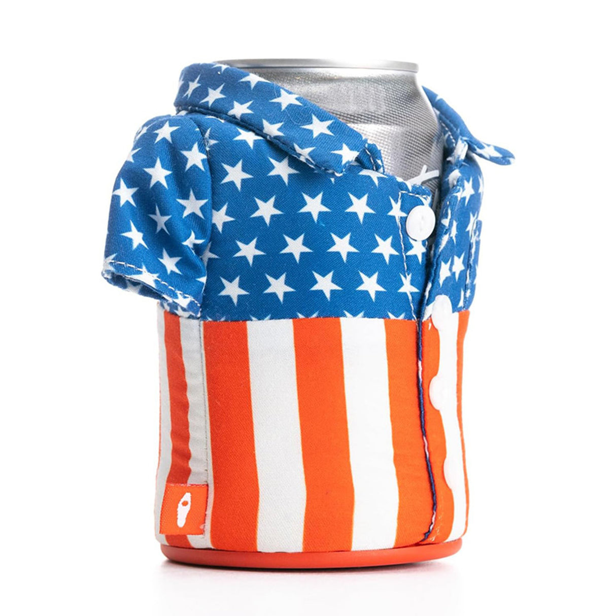 Puffin Freedom Beverage Shirt Insulated Can Cooler