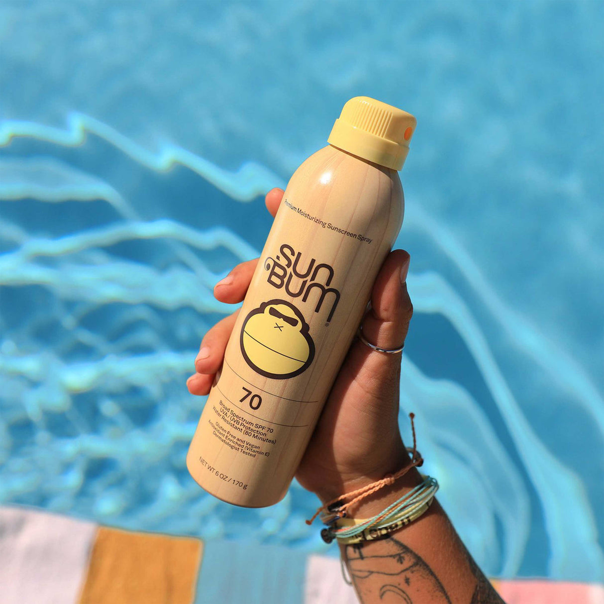 Sun Bum Original SPF 70 Sunscreen Spray