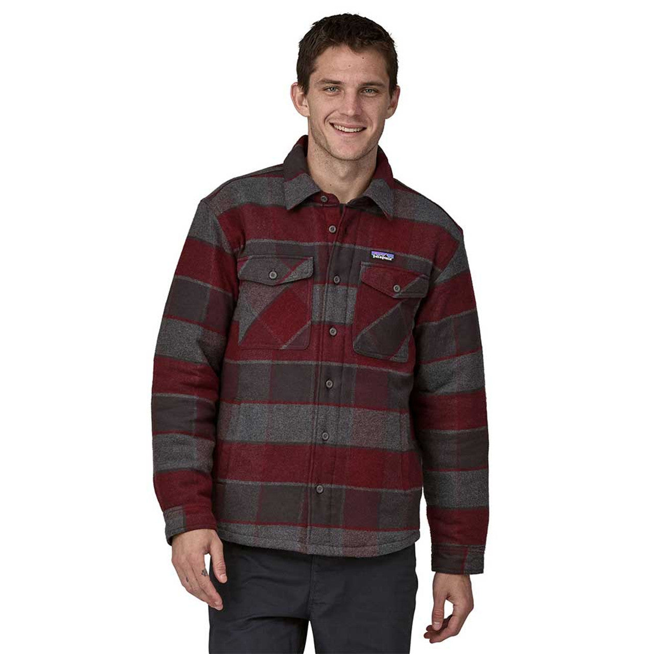 Patagonia Men's Lightweight Insulated Fjord Flannel Shirt