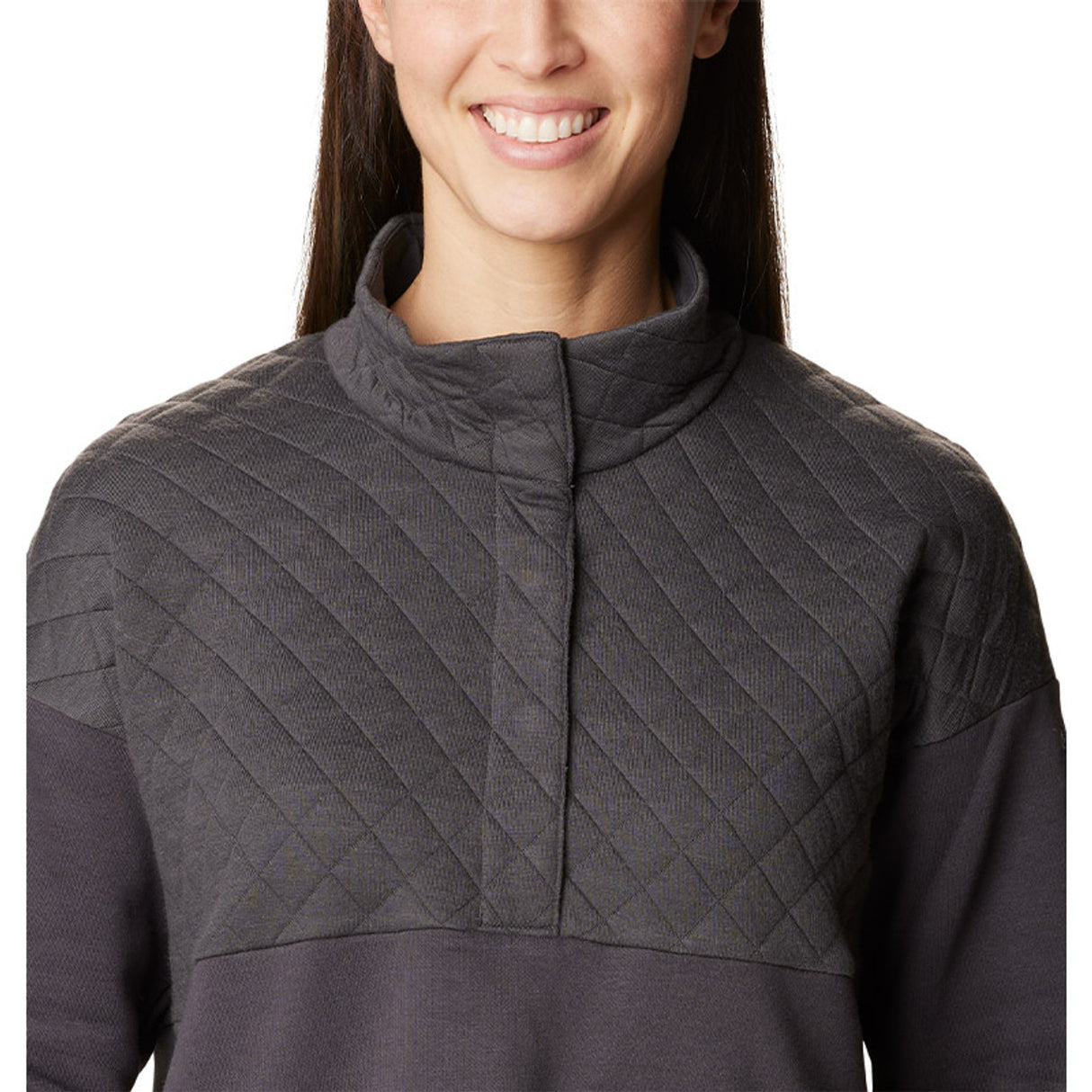 Columbia Women's Hart Mountain Quilted Half Snap Pullover