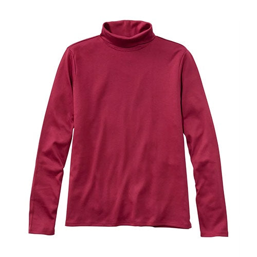 L.L. Bean Women's Pima Cotton Turtleneck, Long-Sleeve