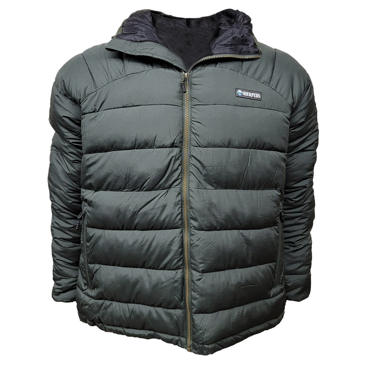 Sherper's Men's Ice Age Synthetic Down Hooded Jacket