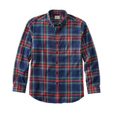 L.L. Bean Men's Scotch Plaid Flannel Shirt, Traditional Fit
