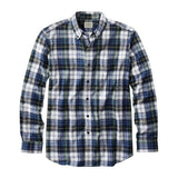 L.L. Bean Men's Scotch Plaid Flannel Shirt, Traditional Fit