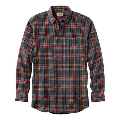 Men's Scotch Plaid Flannel Shirt