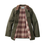 L.L. Bean Women's Adirondack Barn Coat, Flannel-Lined