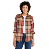 L.L. Bean Women's Scotch Plaid Flannel Shirt, Relaxed