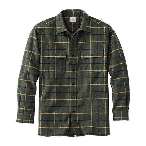 L.L. Bean Men's Chamois Shirt, Traditional Fit, Plaid