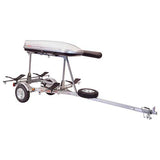 Malone MicroSport LowBed Trailer Package with 2nd Tier, 2 Sets MegaWings, Cargo Box, Rod Tube, & Spare Tire