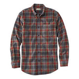 L.L. Bean Men's Scotch Plaid Flannel Shirt, Slightly Fitted