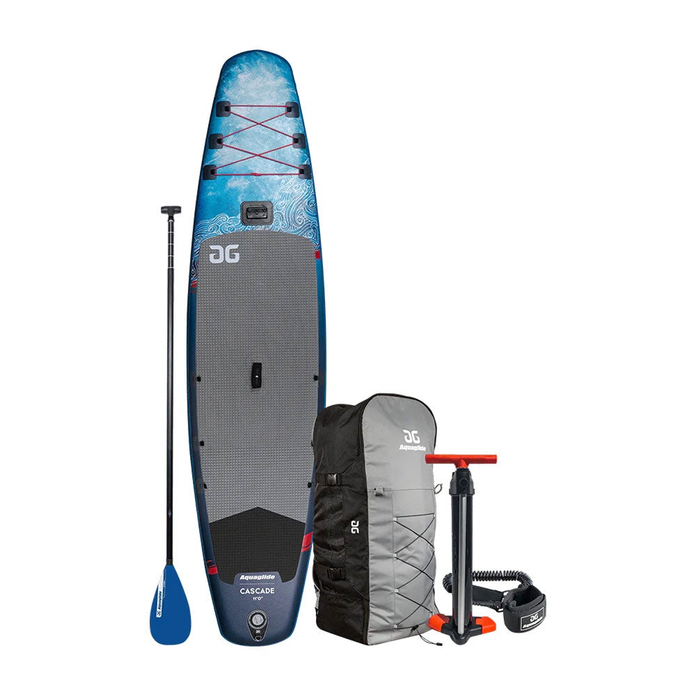 Aquaglide Cascade 11' Inflatable Stand Up Paddleboard Package